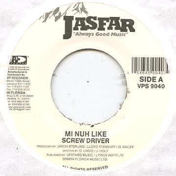 SCREW DRIVER - Mi Nuh Like / Version