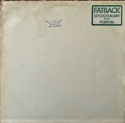 FATBACK - Let's Do It Again