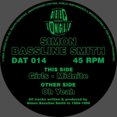 SIMON BASSLINE SMITH - Oh Yeah / Girls / Midnite
