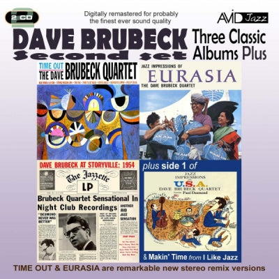DAVE BRUBECK - Three Classic Albums Plus - Second Set