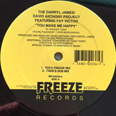THE DARRYL JAMES / DAVID ANTHONY PROJECT FEATURING FAY VICTOR - You Make Me Happy