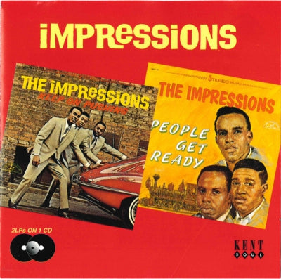 THE IMPRESSIONS - Keep On Pushing / People Get Ready