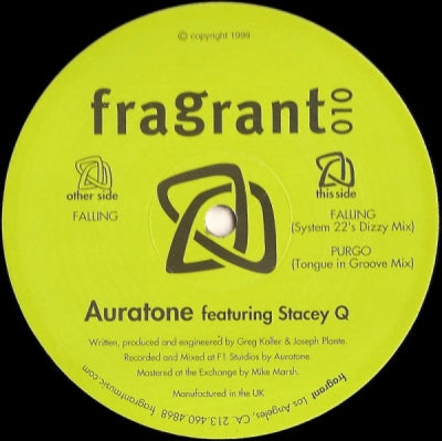 AURATONE FEATURING STACEY Q - Falling / Purgo