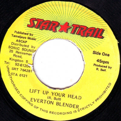 EVERTON BLENDER - Lift Up Your Head / Gwaan Natty