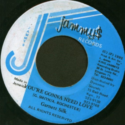 GARNETT SILK - You're Gonna Need Love / Version