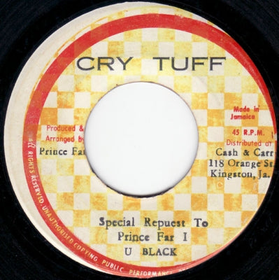 U BLACK - Special Repuest To Prince Far I
