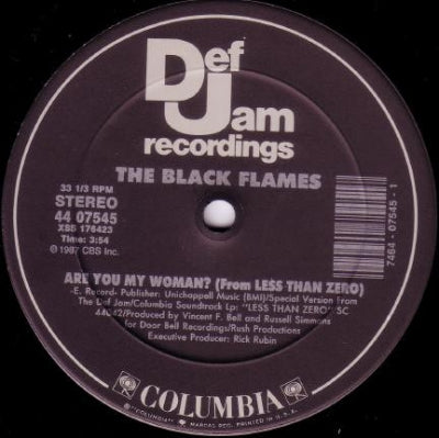THE BLACK FLAMES / PUBLIC ENEMY - Are You My Woman? / Bring The Noise