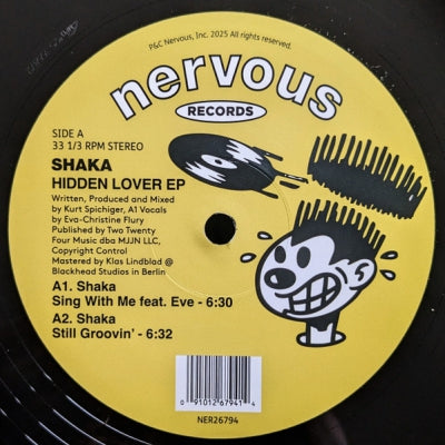SHAKA - Hidden Lover EP