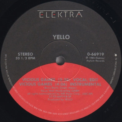 YELLO - Vicious Games