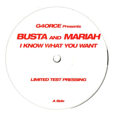 G4ORCE PRESENTS BUSTA & MARIAH - I Know What You Want (G4orce Remix)
