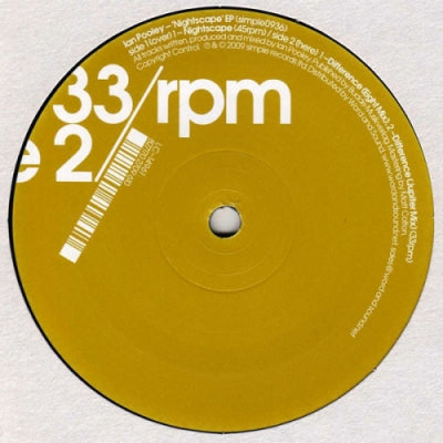 IAN POOLEY - Nightscape EP