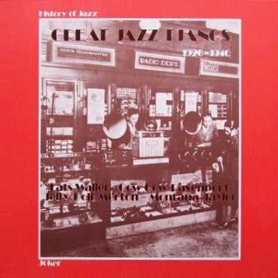 FATS WALLER - COW COW DAVENPORT - JELLY ROLL MORTON - MONTANA TAYLOR - Great Jazz Pianos 1926-1940