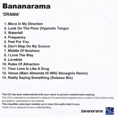 BANANARAMA - Drama
