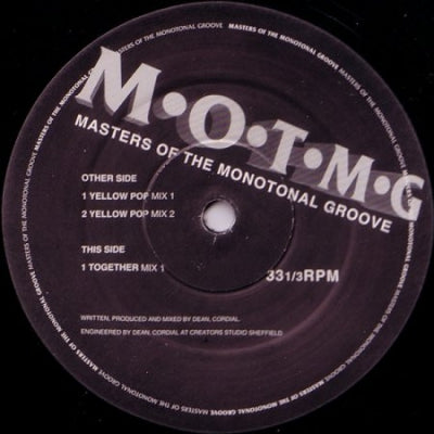 MASTERS OF THE MONOTONAL GROOVE - The Monkey Funker Deluxe E.P.