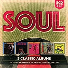 OTIS REDDING / ARETHA FRANKLIN / WILSON PICKETT / EDDIE FLOYD / SAM & DAVE - Soul: 5 Classic Albums