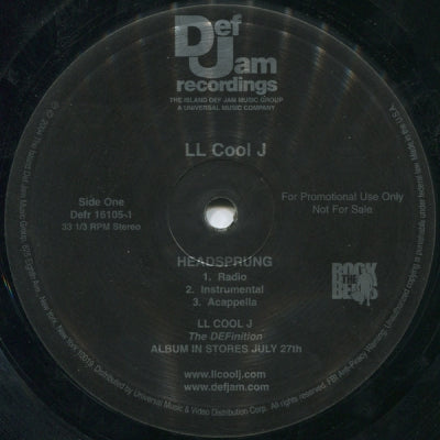 L.L. COOL J - Headsprung