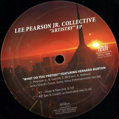 LEE PEARSON JR COLLECTIVE - Artistry