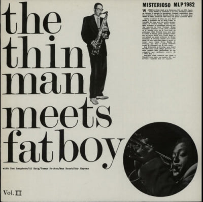 WARDELL GRAY QUARTET / DON LANPHERE QUINTET - The Thin Man Meets Fat Boy Vol. II