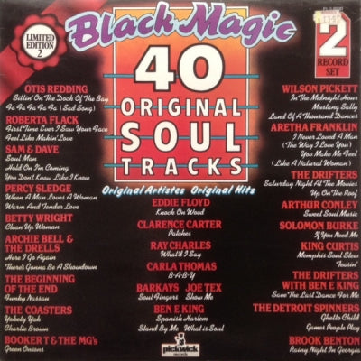 VARIOUS ARTISTS - Black Magic (40 Original Soul Tracks)