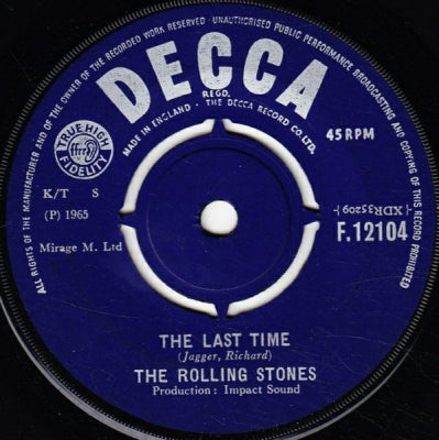 THE ROLLING STONES - Play With Fire / The Last Time