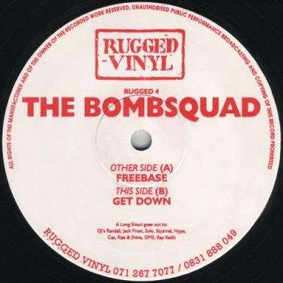 THE BOMBSQUAD - Freebase / Get Down