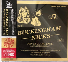 BUCKINGHAM NICKS - Never Going Back