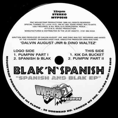 BLAK 'N' SPANISH - Spanish And Blak EP