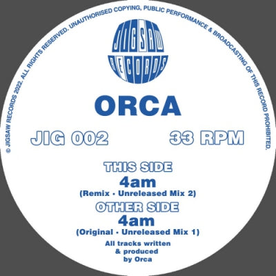 ORCA - 4am