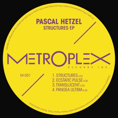 PASCAL HETZEL - Structures EP