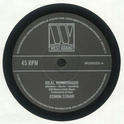 EDWIN STARR - Real Humdinger / Scott's On Swingers (S.O.S),
