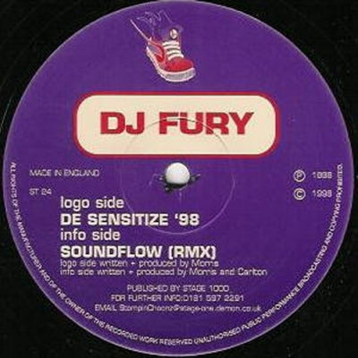 DJ FURY - De Sensitize '98 / Soundflow (Remix)