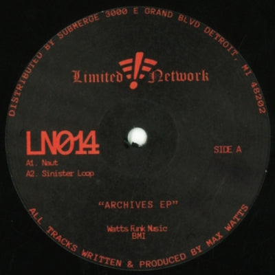 MAX WATTS - Archives EP