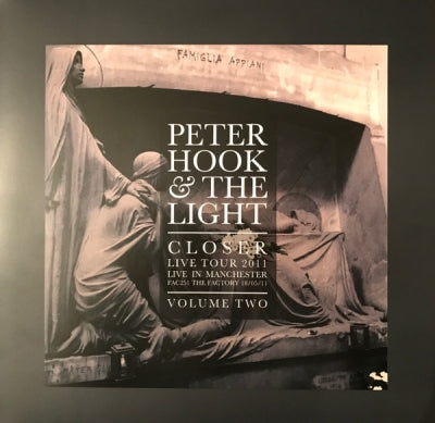 PETER HOOK AND THE LIGHT - Closer Live Tour 2011, Live In Manchester Volume One