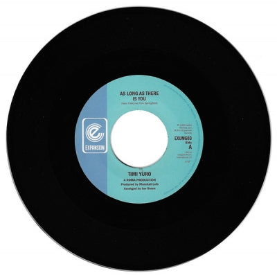 TIMI YURO - As Long As There Is You / It'll Never Be Over For Me