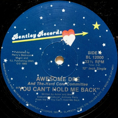 AWESOME DRé AND THE HARDCORE COMMITTEE - You Can't Hold Me Back