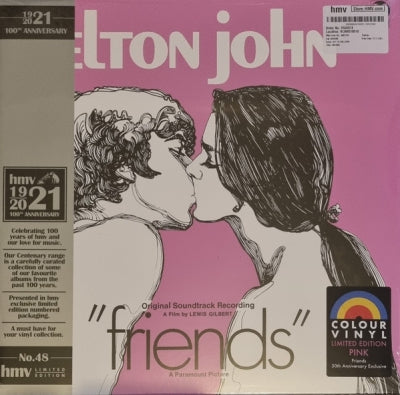 ELTON JOHN - Friends (Original Soundtrack Recording)