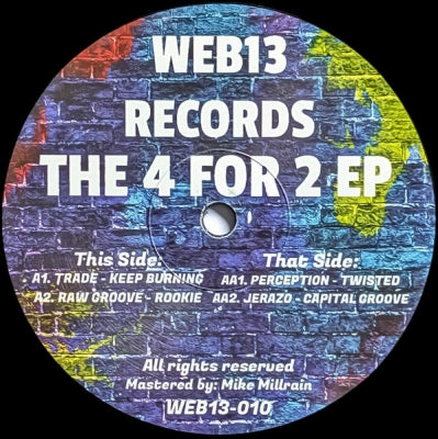 TRADE / RAW GROOVE / PERCEPTION / J ERAZO - The 4 For 2 EP