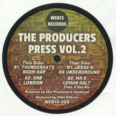 THUNDRKATS / DRO / JESSE H / MR D - The Producers Press Vol 2