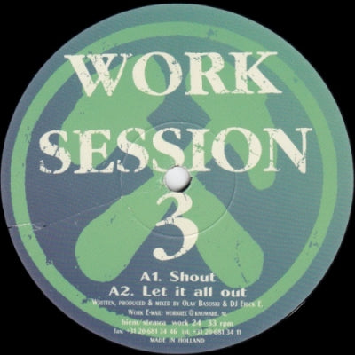 OLAV BASOSKI & DJ ERICK E - Work Session 3
