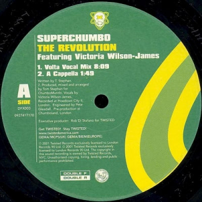 SUPERCHUMBO FEARTURING VICTORIA WILSON-JAMES - The Revolution