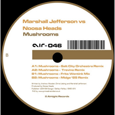 MARSHALL JEFFERSON VS NOOSA HEADS - Mushrooms