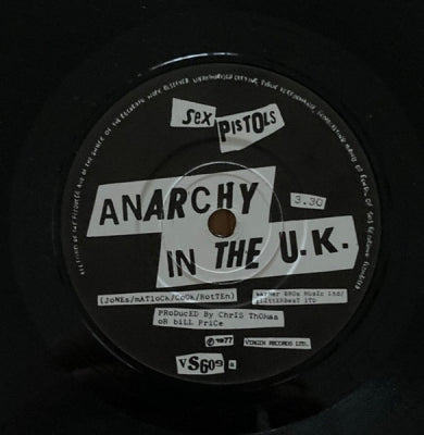 SEX PISTOLS - Anarchy In The U.K.