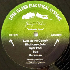 JORGE VELEZ - Animals Disk