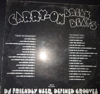 VARIOUS ARTISTS - Carry-On Break Beats / DJ Friendly User Definded Grooves