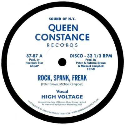 HIGH VOLTAGE - Rock, Spank, Freak