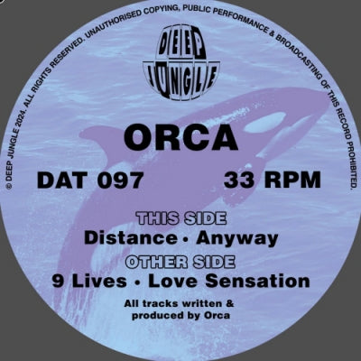 ORCA - 9 Lives / Love Sensation / Distance / Anyway