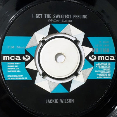 JACKIE WILSON - I Get The Sweetest Feeling / Soul Galore