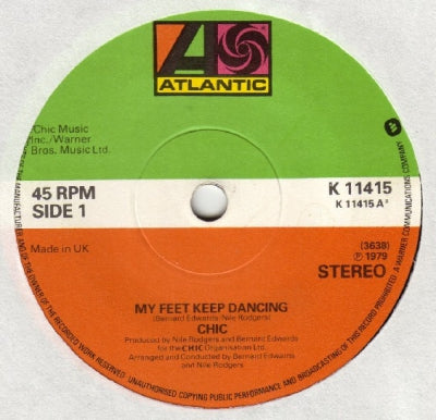 CHIC - My Feet Keep Dancing