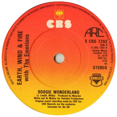 EARTH, WIND & FIRE - Boogie Wonderland / Instrumental