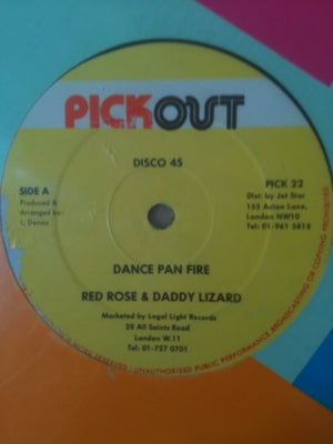 RED ROSE & DADDY LIZARD - Dance Pan Fire